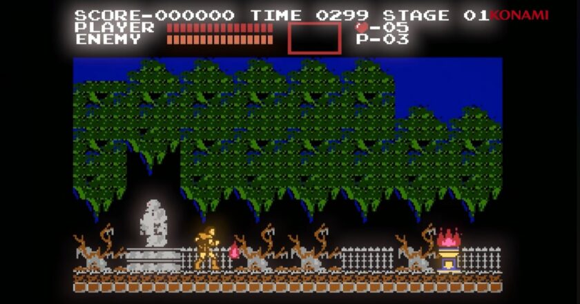 Castlevania 40th anniversary artwork — Konami is giving away the original 1986 NES game free on mobile until October 24