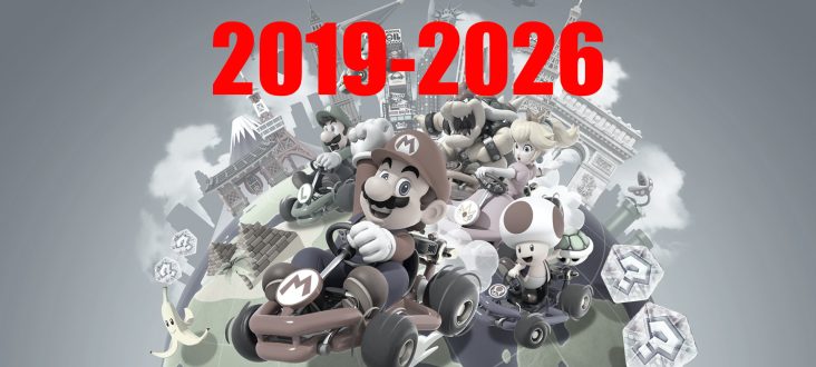 Mario Kart Tour farewell artwork dated 2019-2026 — Nintendo's free-to-play mobile racer went offline permanently on September 29 and is now unplayable
