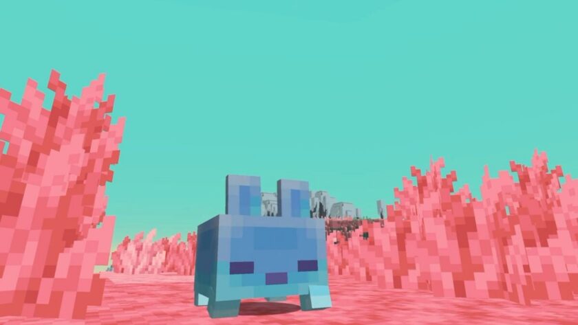 The pink landscapes and bunny-like creatures of The Sift — Minecraft's first new dimension in 15 years was announced at Minecraft Live 2026