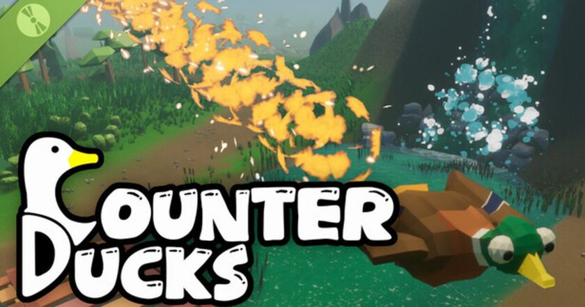 Counter Ducks — chaotic co-op duck hunting action game from SandZ Studio, cover art