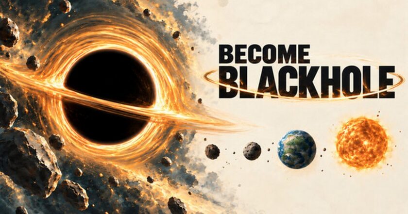 Become Blackhole — active space incremental from PandaKoala Studio, cover art