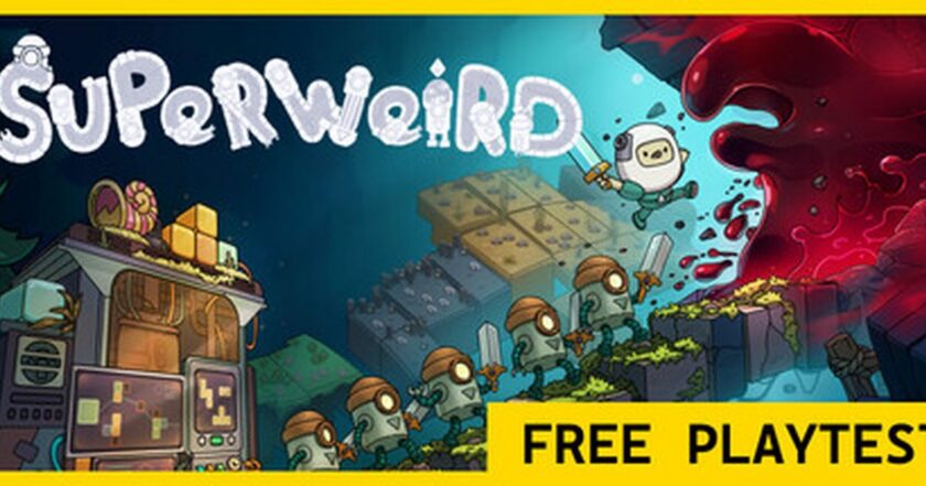 SuperWEIRD: Automation Roguelite — program WorkBots at your base, from Luden.io, cover art