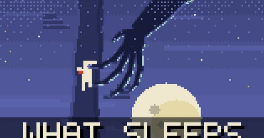 What Sleeps Above — Jack and the Beanstalk as a horror story from Strange Fable Games, cover art